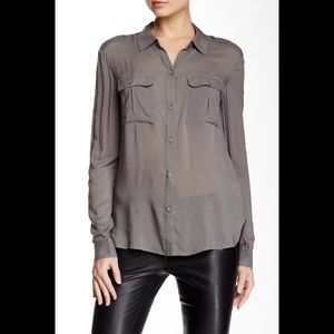PAIGE Audrey Button Front Shirt
